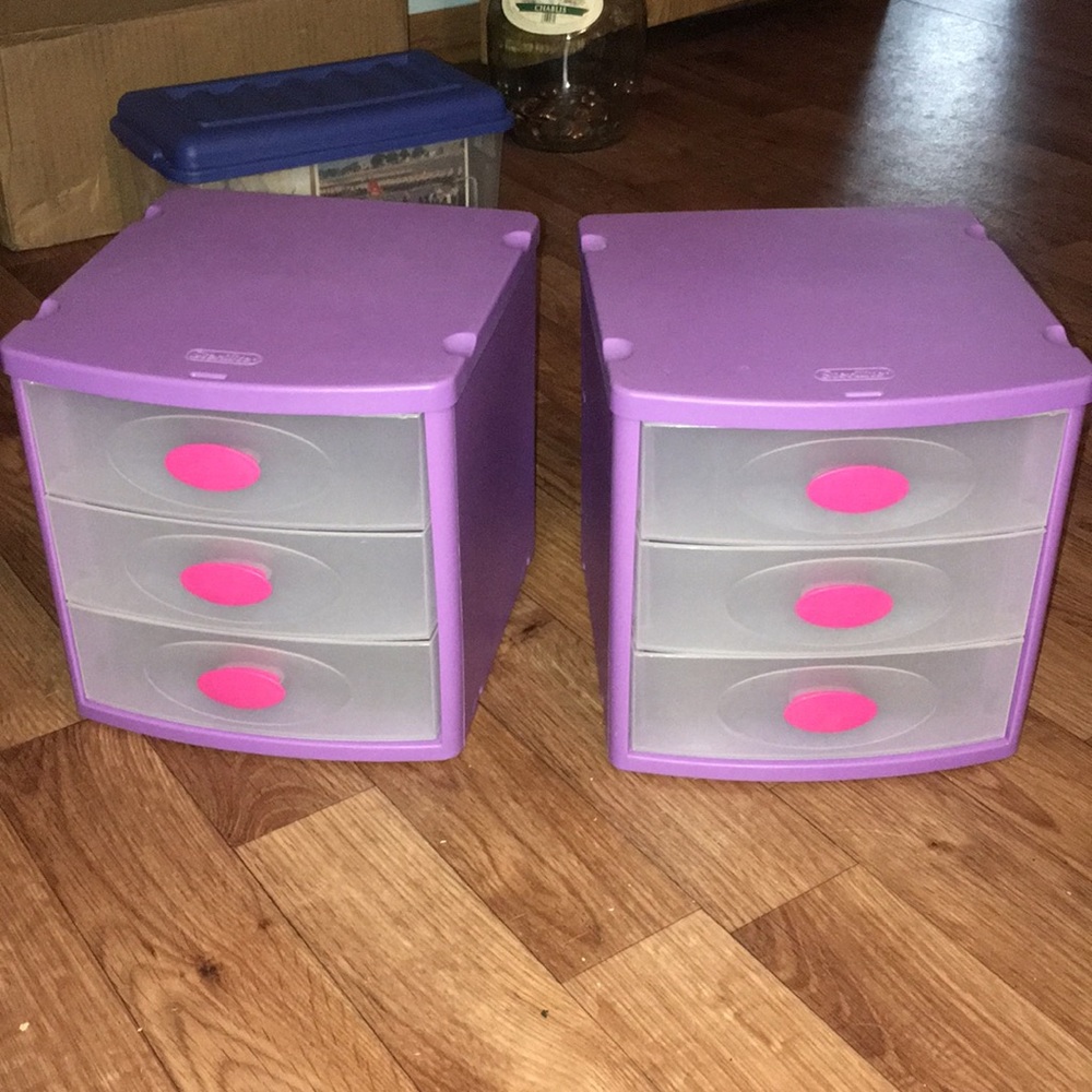 Sterilite Organizing drawers